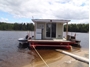 Image de Bateau-maison Pygargue au réservoir Gouin